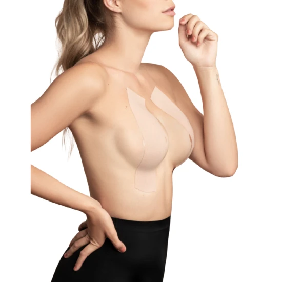BYE-BRA - Bandă adezivă pentru corp, 5 m x 6,5 cm
