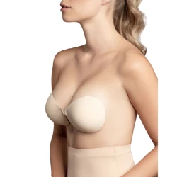Bye-Bra sutien invizibil adeziv, bej, cupa A