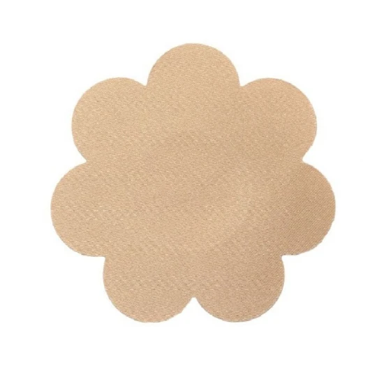 Bye-Bra din bumbac 93%, bej, Breast Lift Pads + 3 perechi cup A/C