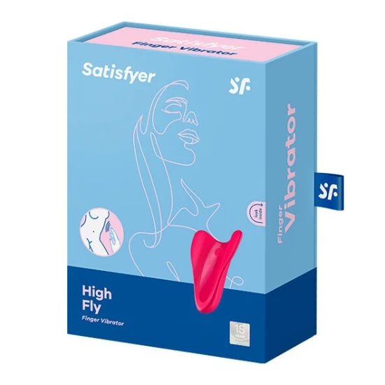 Vibrator Pentru Deget High Fly, fucsia