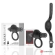 BURTON - Inel stimulator cu telecomandă, Negru & Argintiu