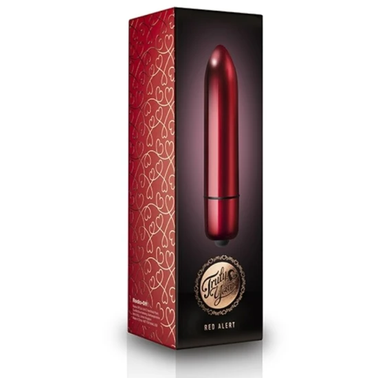 Vibrator Tip Glonț Truly Yours Ro-120 00, Alert, Roșu