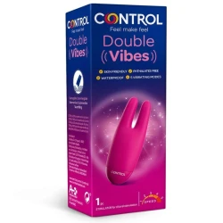 Control - Stimulator tip Double Vibes, Roz Negru
