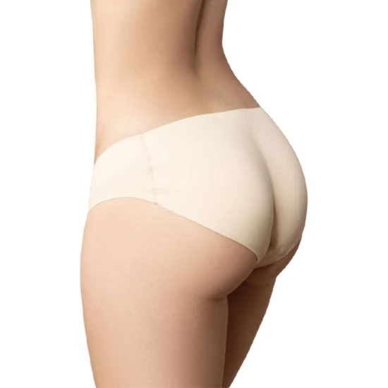 Bye-Bra din microfibră, pantaloni scurți cu umplutură, modelare, culoare neprecizată, mărime L