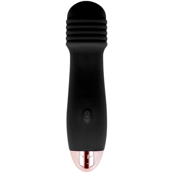 Vibrator tip three, Negru, reîncărcabil, 7 trepte