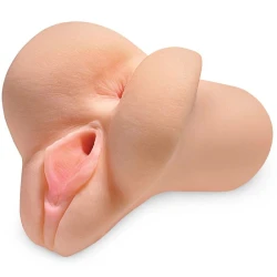 PDX PLUS - Masturbator dublu pentru stimulare, piele