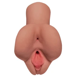 PDX PLUS - Dublu masturbator Pick Your Pleasure, Roz-Negru