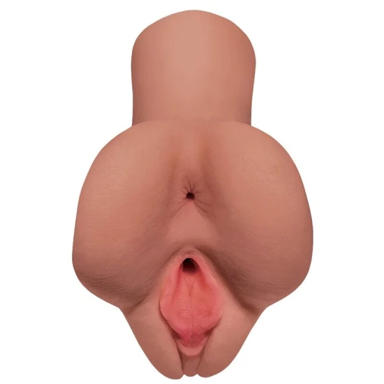 PDX PLUS - Dublu masturbator Pick Your Pleasure, Roz-Negru