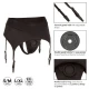 Calexotics - chiloți tip thong fără limită cu jartieră l/xl