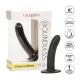 DILDO TIP PROBĂ 15,25 CM, SMOOTH, NEGRU