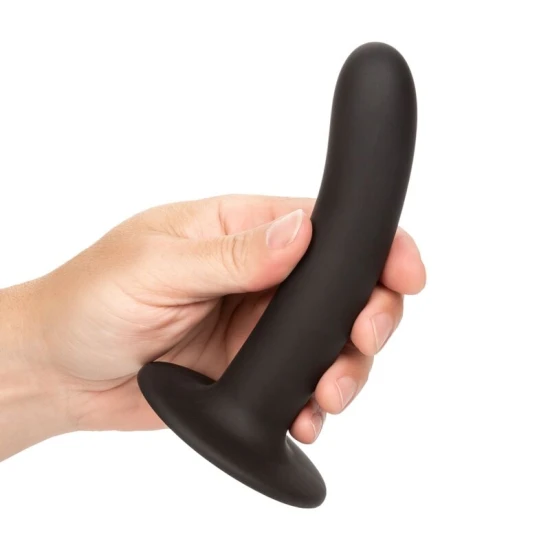 DILDO TIP PROBĂ 15,25 CM, SMOOTH, NEGRU