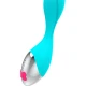 Mini vibrator, Turcoaz și argintiu