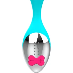 Mini vibrator, Turcoaz și argintiu