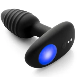 Plug vibrator cu control prin aplicație, Roz