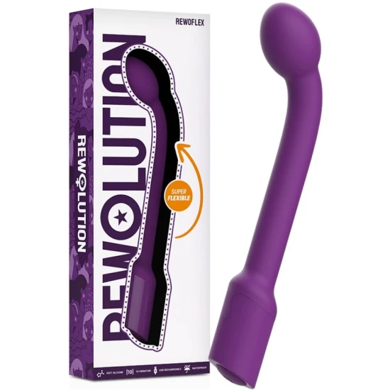 REWOFLEX Stimulator flexibil pentru punctul G, Roz