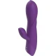 REWORABBIT vibrator flexibil cu iepure, Roz