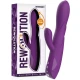 REWORABBIT vibrator flexibil cu iepure, Roz