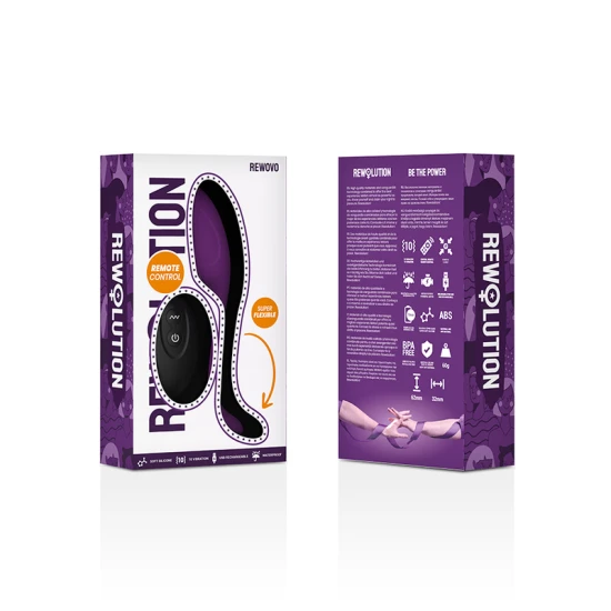 Ou Vibrator Rewovo, cu telecomandă
