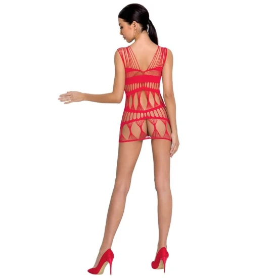 Body sexy PASSION - BS089, Decupat, Roșu, Mărime unică