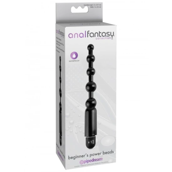 Bile Vibrante - Flexa-Pleaser Power Beads, Negru, Universal