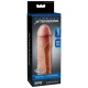 Manșon penis Perfect 1 - Extensie, Crem, Mărime Unică.