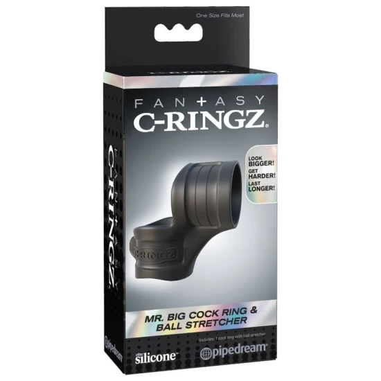 FANTASY - Inel pentru penis și minge, Roz