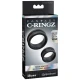 FANTASY - Inele din silicon tip C-Ringz, Max/Widht, Roz/Negru