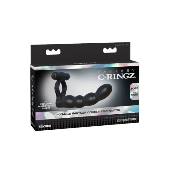 FANTASY - Inel C-Ring - Model Posabil, Roz