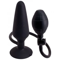 Dop anal gonflabil, silicon, Roz