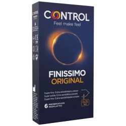 CONTROL - Prezervative Finissimo Original, 6 bucăți