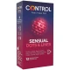 Control - Prezervative Tip Model Sensual Dots & Lines, Negru