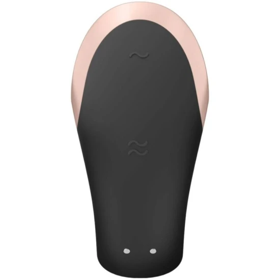 Vibrator Partener - Double Love, Negru