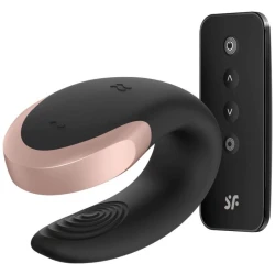 Vibrator Partener - Double Love, Negru