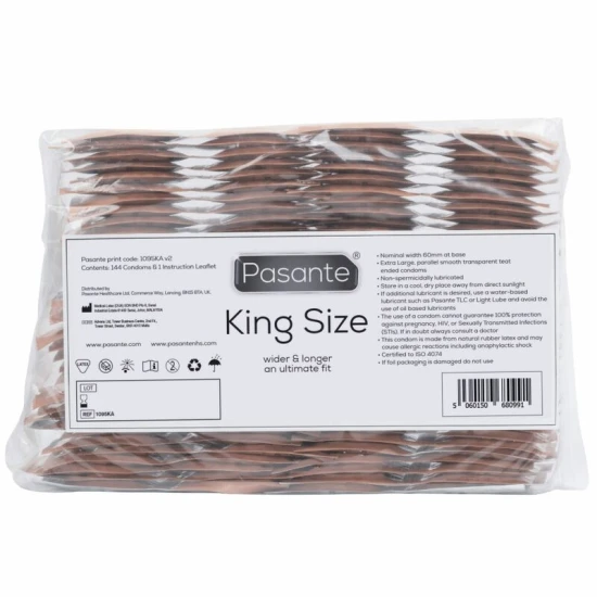 Prezervative king size (144 bucăți)