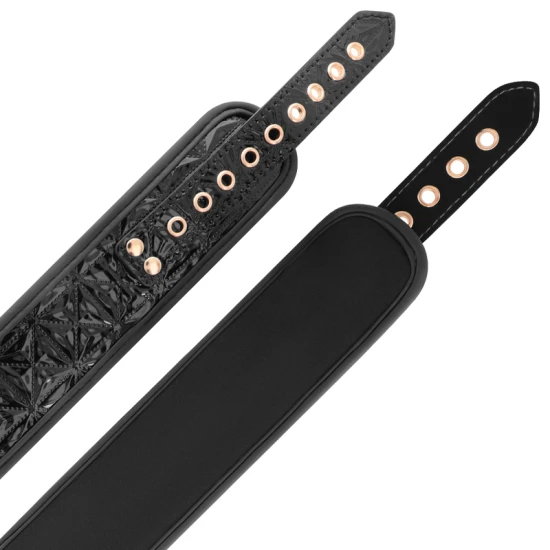 BEGME - Choker cu clești pentru sfarcuri, ediție Black, cu căptușeală din neopren