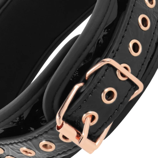BEGME - Choker cu clești pentru sfarcuri, ediție Black, cu căptușeală din neopren