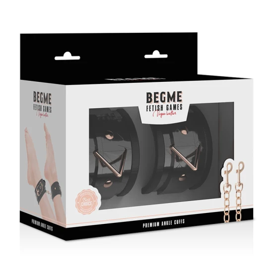Cătușe Edition Premium Ankle, căptușeală din neopren, negru