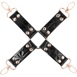 Cătușe Edition Vegan Leather Hog Tie, Negru