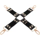 Cătușe Edition Vegan Leather Hog Tie, Negru