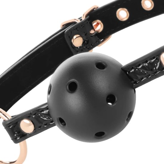 Gag Ball - Negru, Mărime Unică
