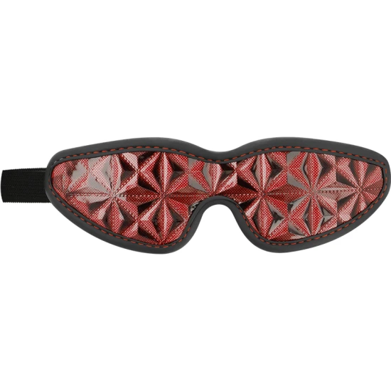 Masca Premium Blind - Căptușeală Neopren, Roșu