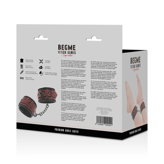 BEGME - Model Premium pentru glezne, Roz