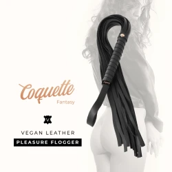 FLOGGER din piele vegană fantezie - Roz