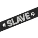 Choker din piele vegană, Negru