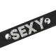 Colier Sexy din Piele Vegană Negru