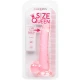 Dildo Size Queen din TPR, roz, 20.3 cm