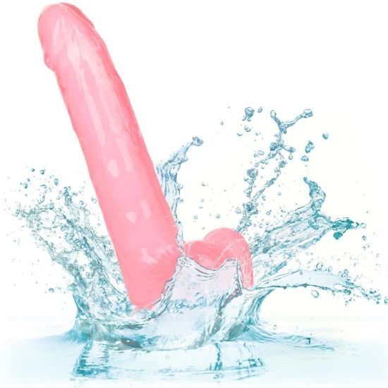 Dildo Size Queen din TPR, roz, 20.3 cm