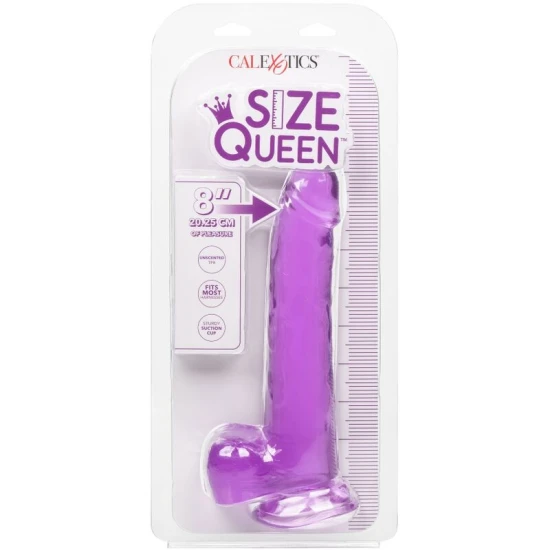 DILDO Tip Produs Size Queen, Mov, 20.3 CM