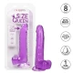 DILDO Tip Produs Size Queen, Mov, 20.3 CM