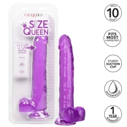 DILDO SIZE QUEEN, Mov, 25.5 cm